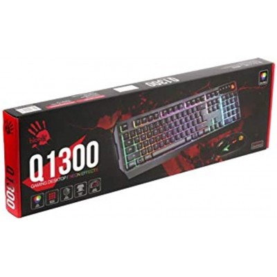 Gaming Keyboard & Mouse A4 Tech Q1300