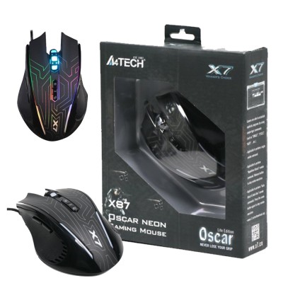 Gaming Mouse A4Tech X87 X7 Black Gaming Mouse A4Tech X87 X7 Black