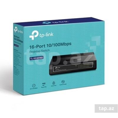 16-Port Switch TP-Link TL-SF1016D 16-Port Switch TP-Link TL-SF1016D